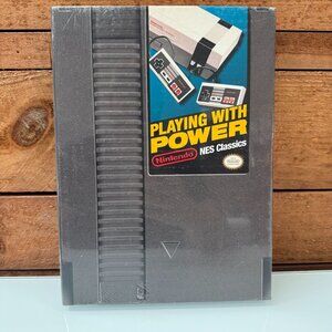 Nintendo Playing With Power NES Classics Hardcover Book Collector Sealed New